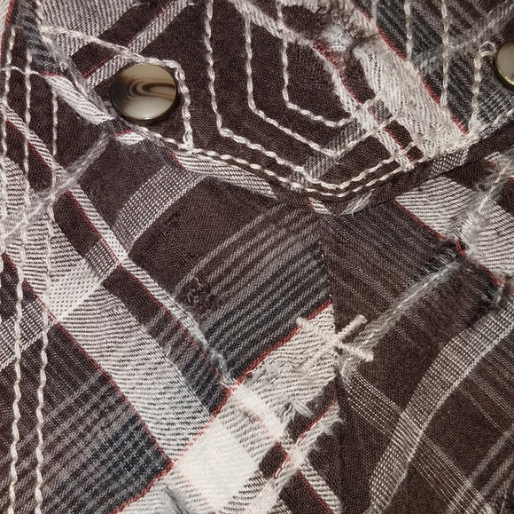 Bke Button Down Shirt Athletic Fit XL - Picture 3 of 8